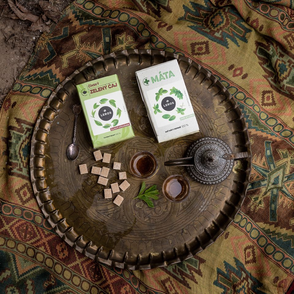 Osvěžení z Afriky: marocký mátový čaj atay