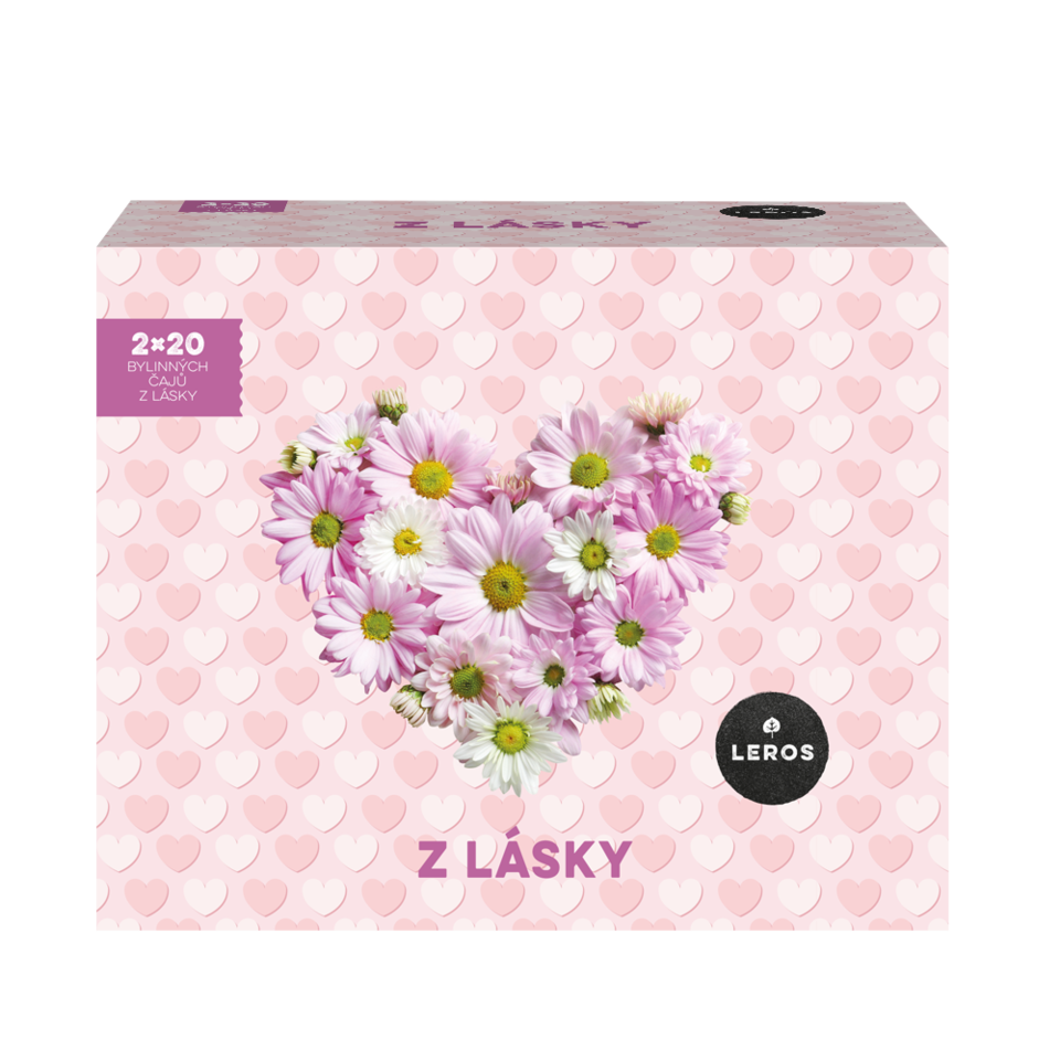 Dvojbalení čajů z lásky pro voňavé chvíle ve dvou. Čaje jsou v něžném dárkovém obalu plném květů, ideální jako dárek pro vaše nejbližší. Sada obsahuje čaj Bylinková veselost a Bylinková energie.  