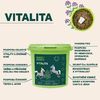 Veterinární bylinná směs na podporu celkové vitality a energie koní.  Zvyšuje odolnost vůči infekcím Zelený čaj podporuje koncentraci a vytrvalost Zmírňuje projevy zánětlivých procesů 