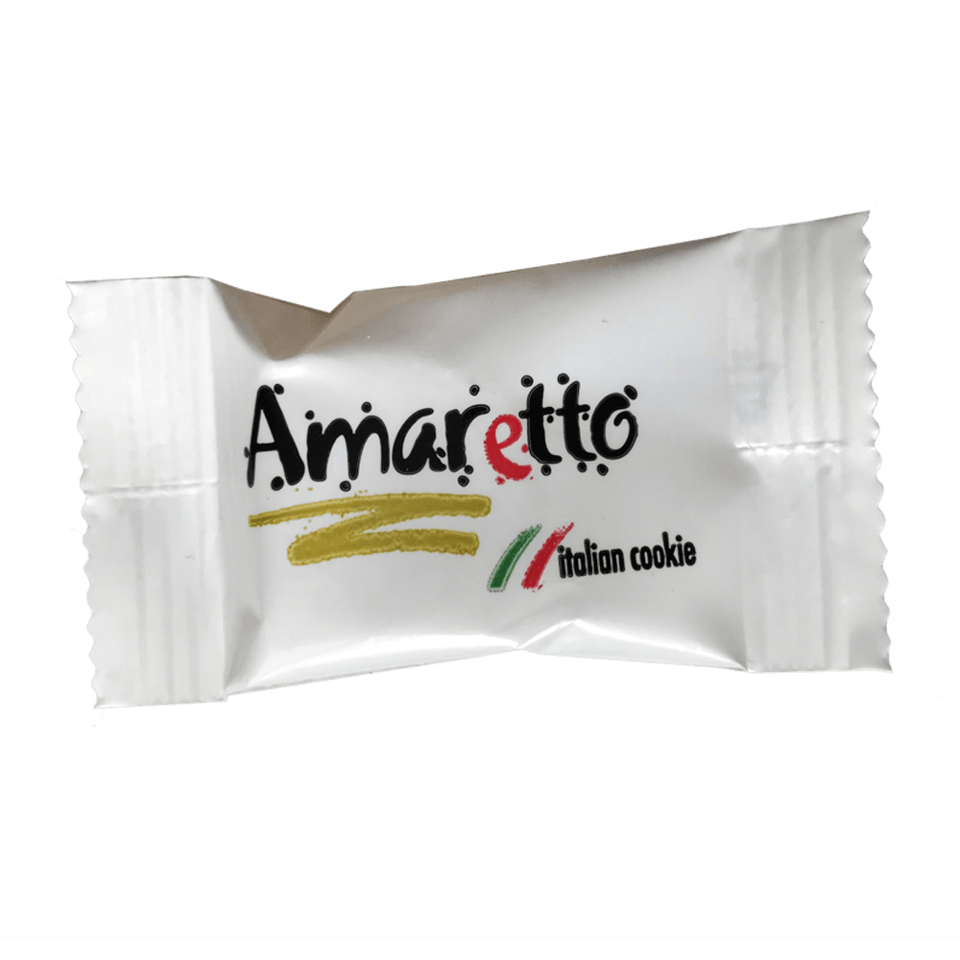 Pravé talianske sušienky amarettini zo šľahaných bielkov, s jemně horkastou chuťou a vôňou marhuľových jadierok. Tieto krehké mandľové sušienky sa skvelo hodia ku káve. Ale rovnako dobre si ich môžete vychutnať aj samotné.
