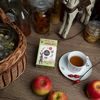 Ovocná čajová zmes s príjemnou chuťou zrelého jablka na každodenní pitný režim našich najmenších.