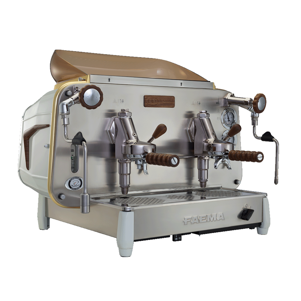 Píše sa rok 1961 a popredný taliansky výrobca kávovarov Faema píše dôležitú stránku svojej histórie uvedením modelu E61. Príprava espressa doposiaľ nikdy nebola taká ľahká a elegantná. Faema teraz predstavuje novú, vylepšenú verziu svojho klenotu s revolučným technickým riešením a elegantným telom z nerezovej ocele.