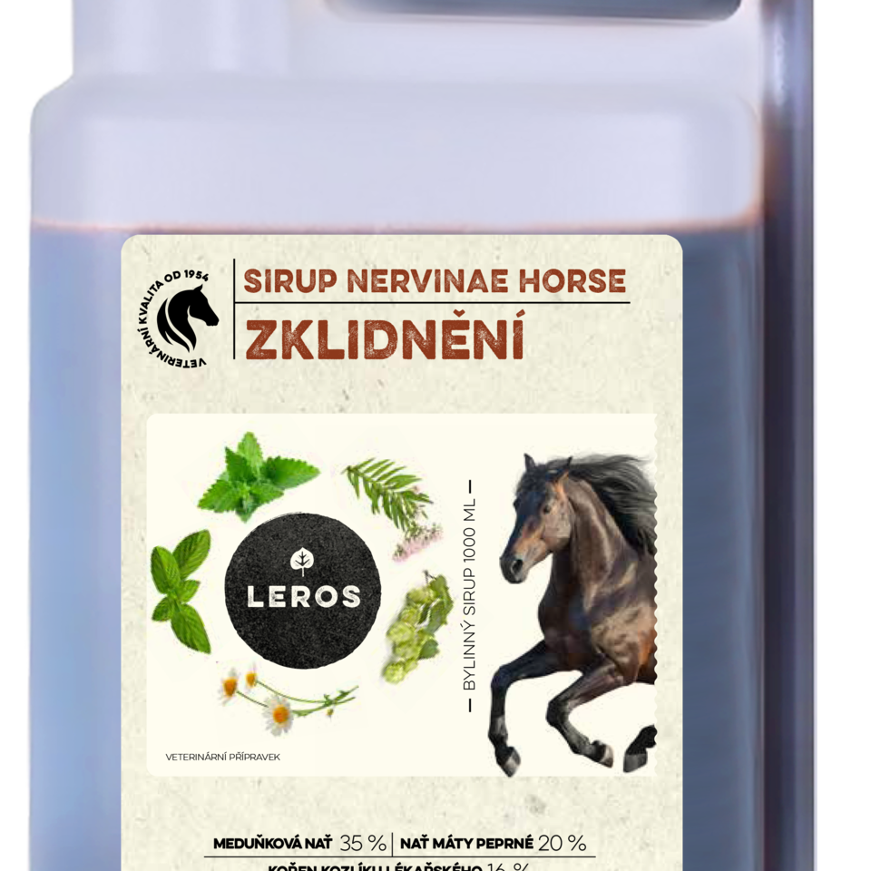 LEROS Sirup Nervinae pro koně