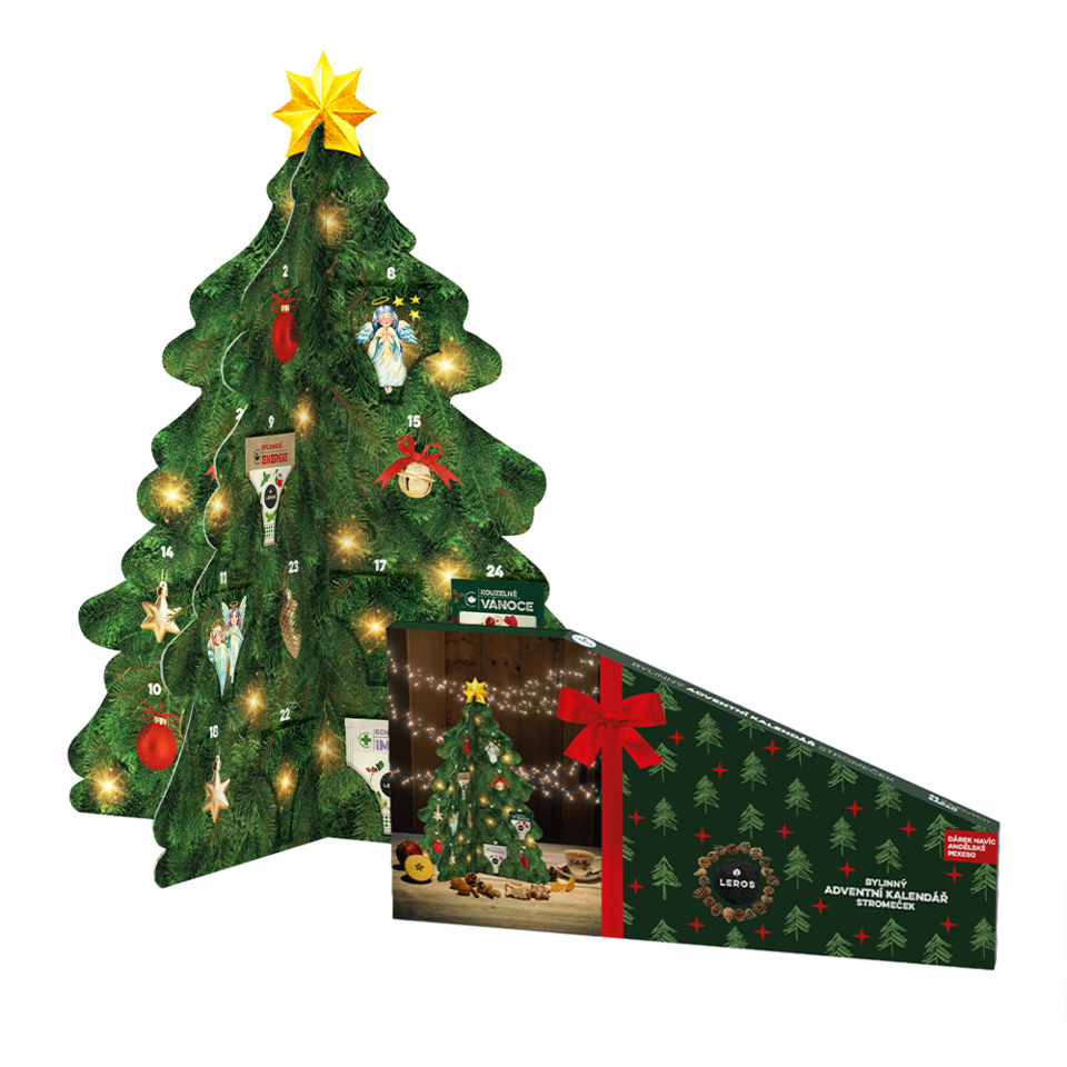 LEROS Bylinný adventný kalendár stromček 5
