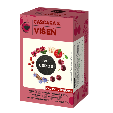 LEROS Čajový dýchánek Cascara & Višeň