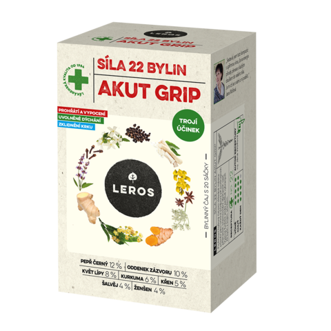 LEROS Síla 22 bylin AKUT GRIP 20 n.s.