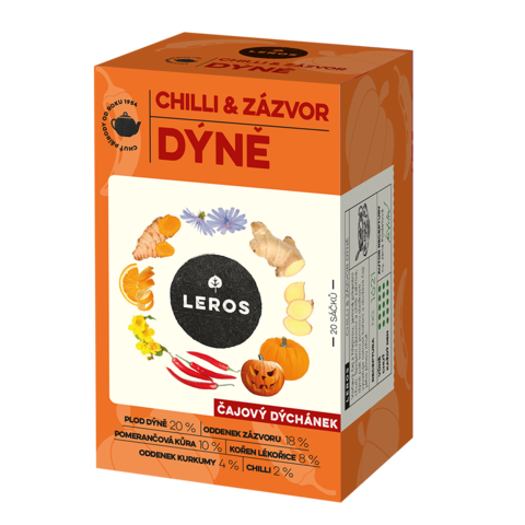 LEROS Čajový dýchánek Dýně, Chilli & Zázvor