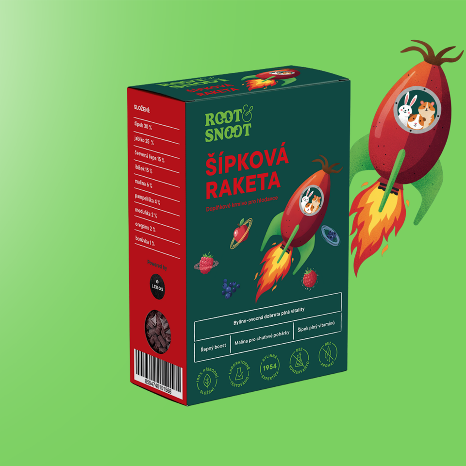 ROOTANDSNOOT ŠÍPKOVÁ RAKETA