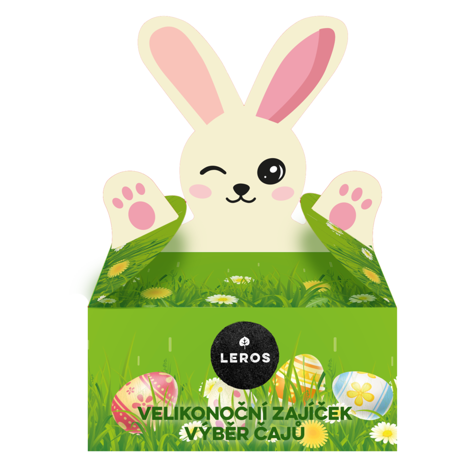 LEROS Velikonoční zajíček výběr čajů 6