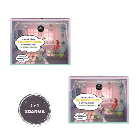 LEROS Bylinkový únor 1 + 1 