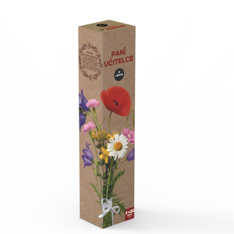 LEROS Darčeková sada Pani učitelke 6, 3x 20 n.s.