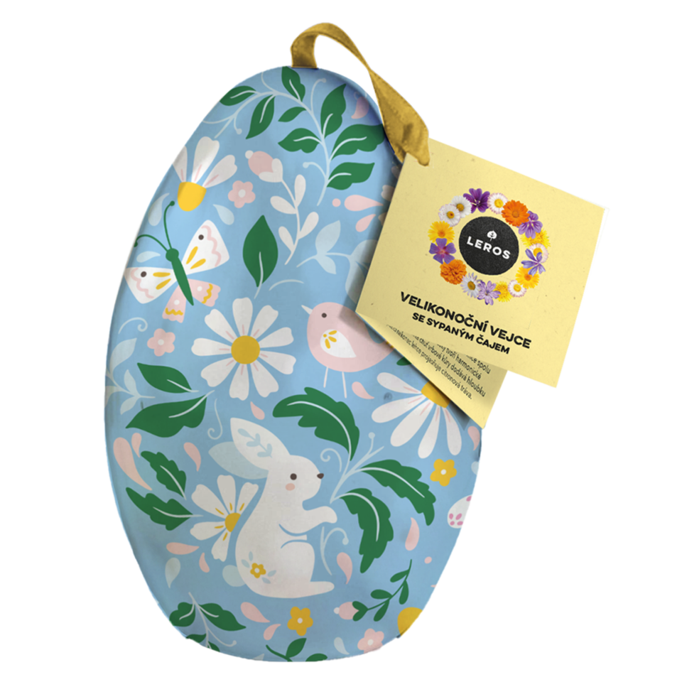 LEROS Výhodná sada 2x Velikonoční vejce se sypaným čajem