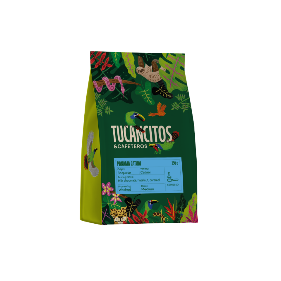 LEROS Tucancitos & Cafeteros Panama Catuai/ESPRESSO 250g