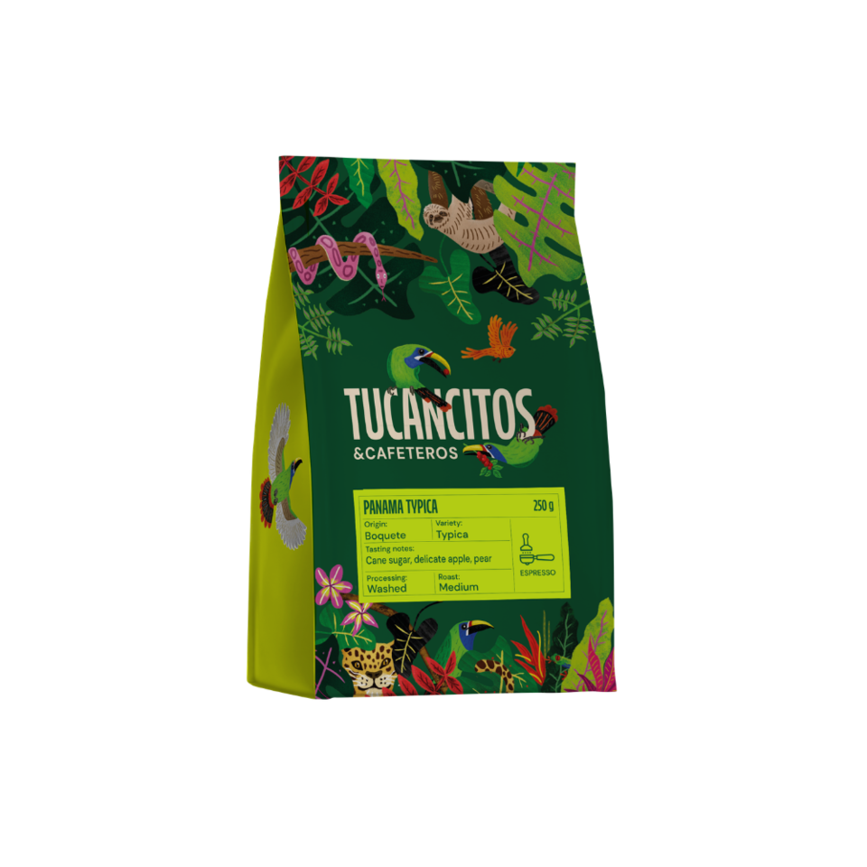 LEROS Tucancitos & Cafeteros Panama Typica/ESPRESSO 250g