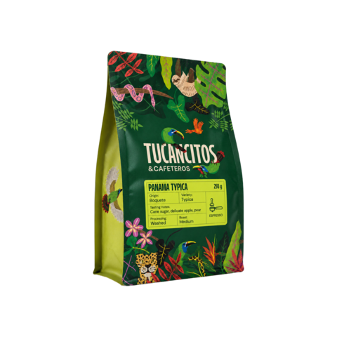 LEROS Tucancitos & Cafeteros Panama Typica/ESPRESSO 250g