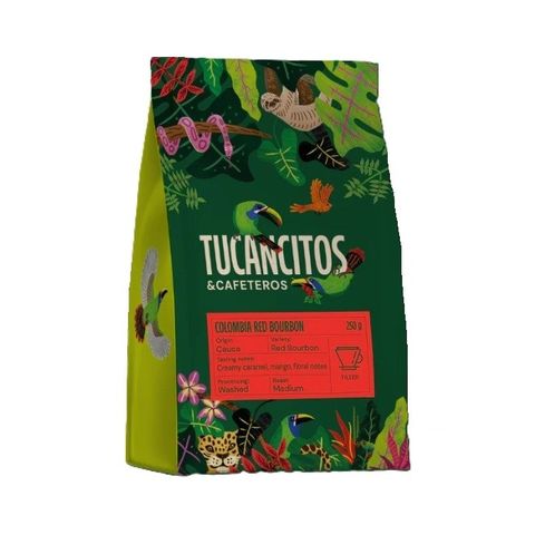 B2G_LEROS Tucancitos & Cafeteros Colombia Red Bourbon/FILTR 250g