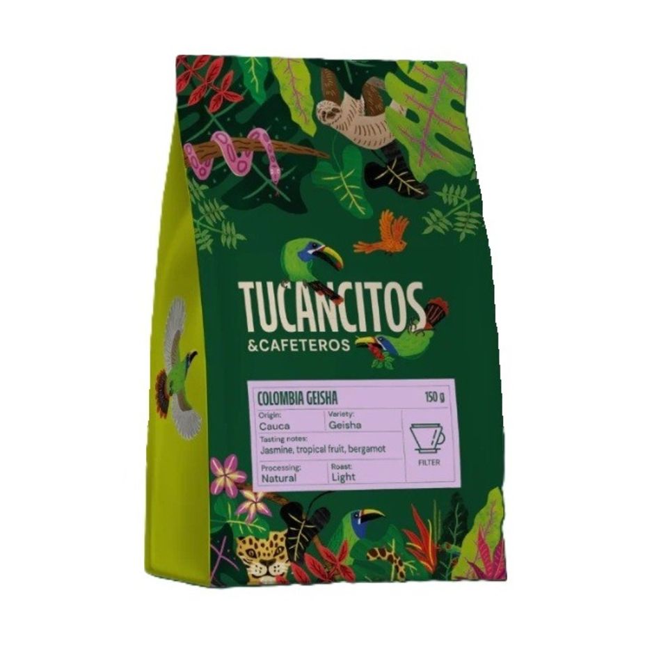 B2G_LEROS Tucancitos & Cafeteros Colombia Geisha/Filtr 150g