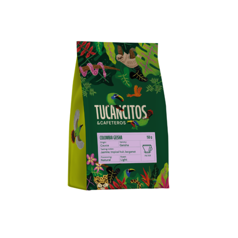 LEROS Tucancitos & Cafeteros Colombia Geisha/Filtr 150g