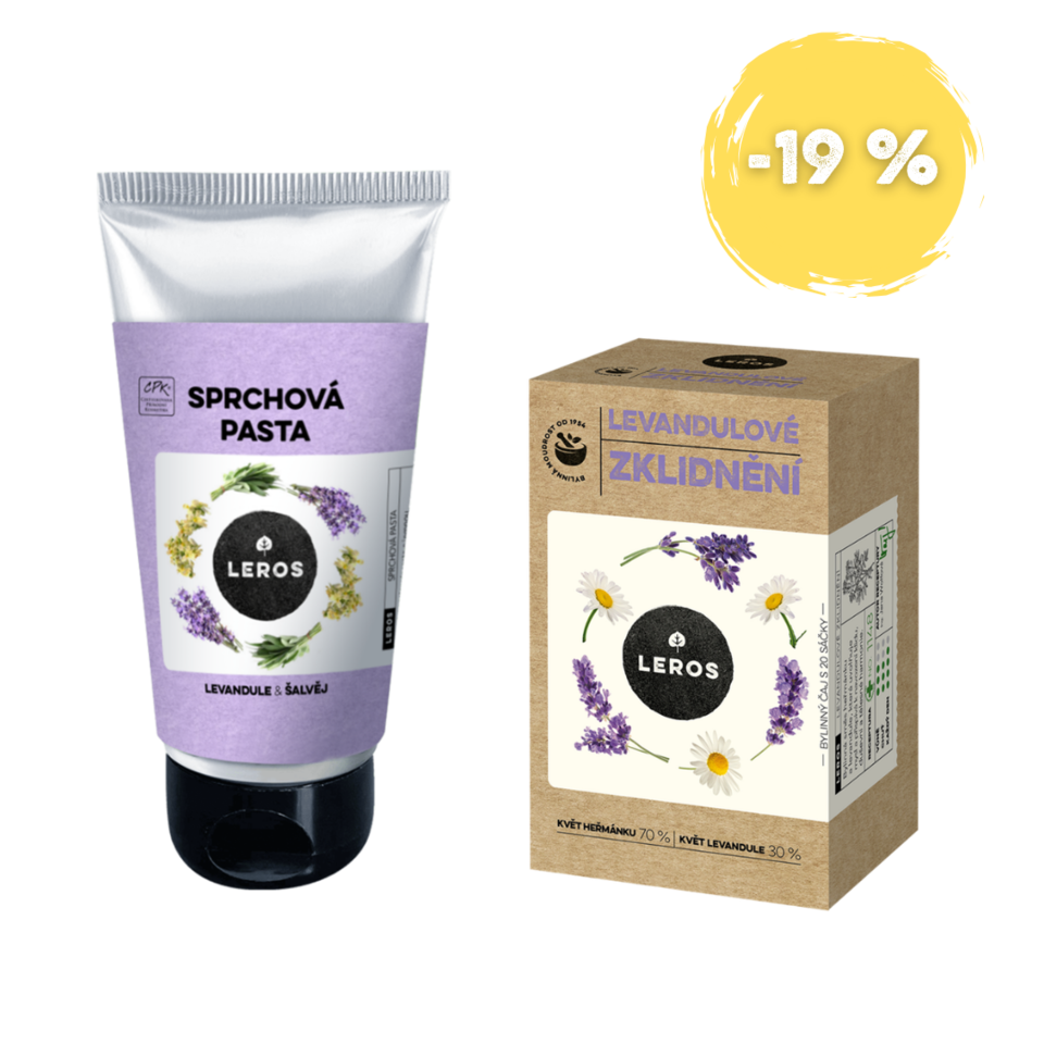 LEROS Balíček Levanduľové wellness