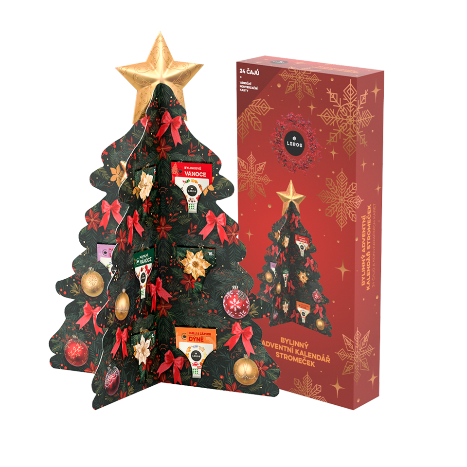 LEROS Bylinný adventný kalendár stromček 6
