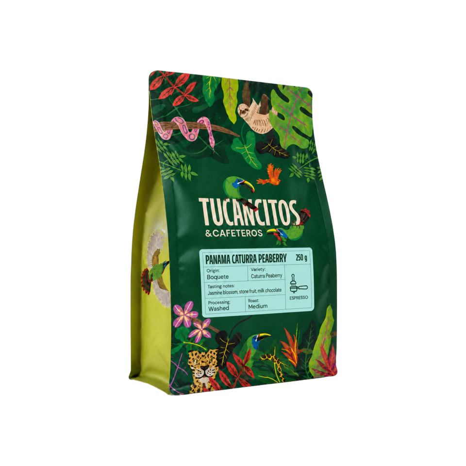 B2G_LEROS Tucancitos & Cafeteros Panama Peaberry / ESPRESSO 250g