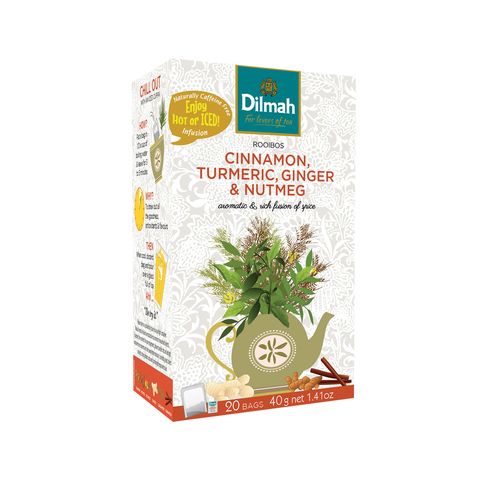 Obrázok produktu Dilmah Škorica, Kurkuma, Zázvor & Muškátový oriešok