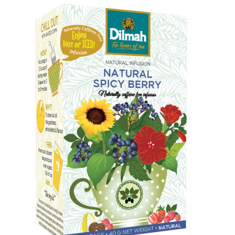 DILMAH Dilmah Čaj ovocný Naturally Spicy Berry 20/1,5 g