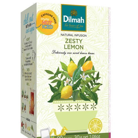 B2G_LEROS Dilmah Čaj ovocný Naturally Zesty Lemon 20/1,5 g