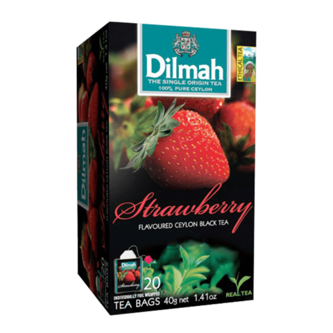 DILMAH Dilmah Čaj čierny Jahoda 20/2 g