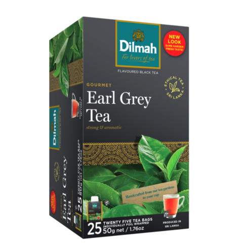 DILMAH Dilmah Čaj černý Gourmet Earl Grey 25/2g