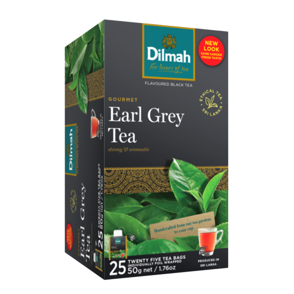 LEROS Dilmah Čaj černý Gourmet Earl Grey 25/2g