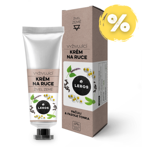 LEROS Vyživujúce krém na ruky živel Zem, 50 ml