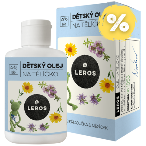 LEROS Dětský olej na tělíčko