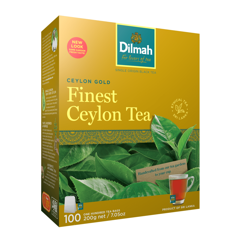 DILMAH Dilmah Čaj čierny Ceylon GOLD 100/2 g, skupinovo balené