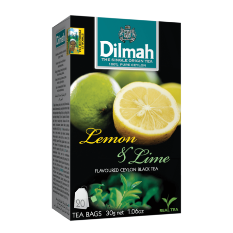 B2G_LEROS Dilmah Čaj černý Citron Limetka 20/1,5g, skupinově balené