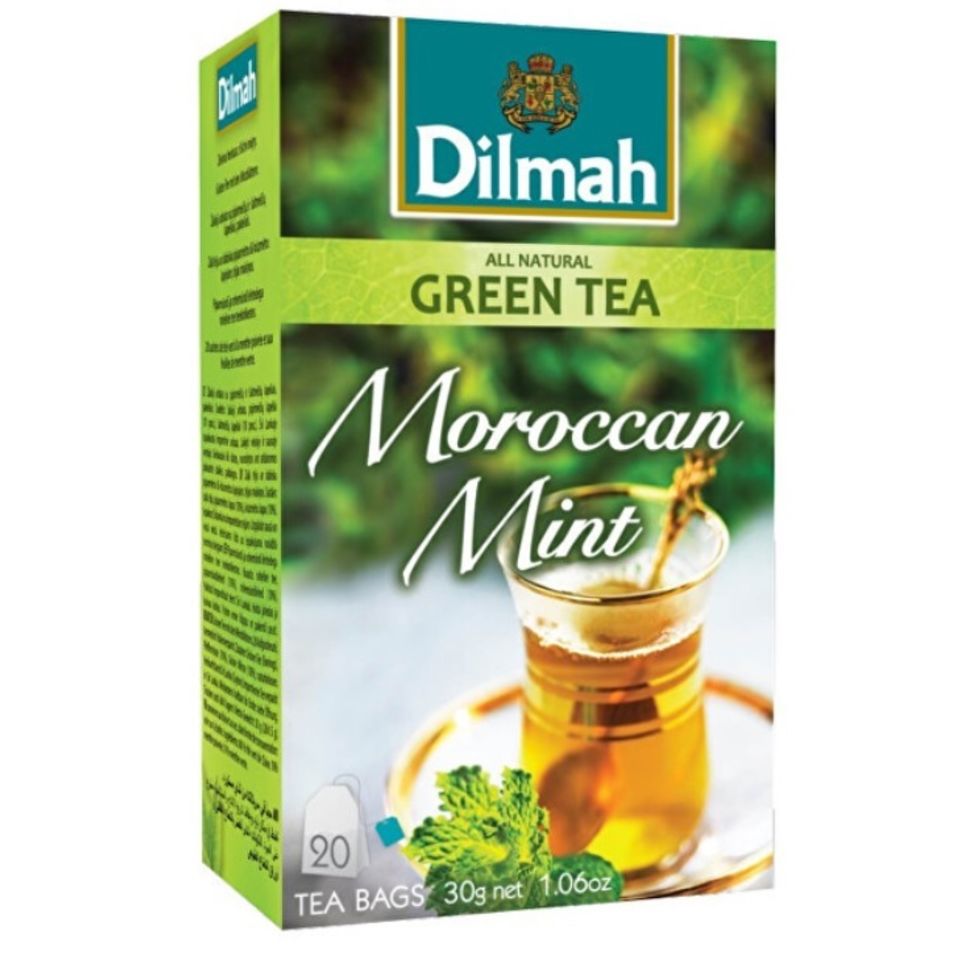 B2G_LEROS Dilmah Čaj zelený Marocká máta
