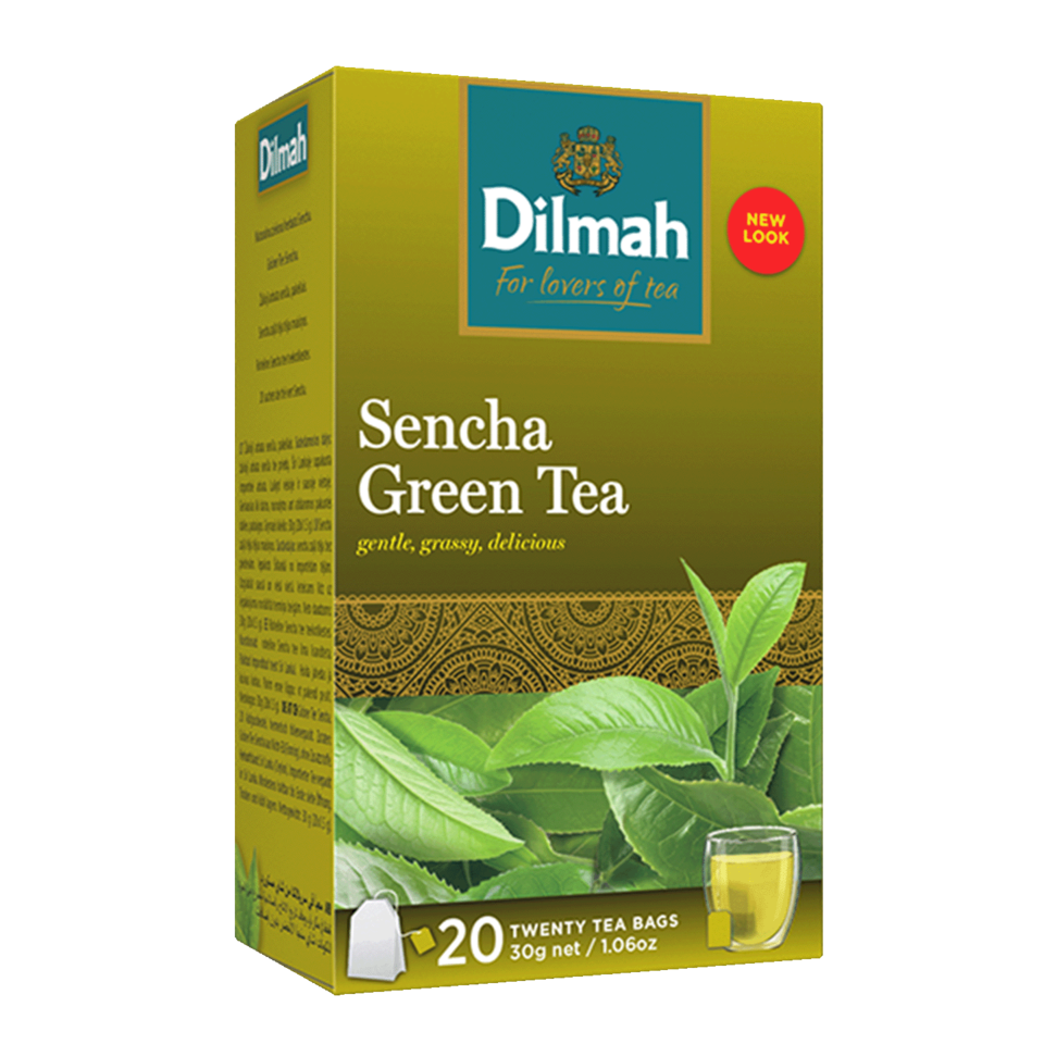 B2G_LEROS Dilmah Čaj zelený Sencha 20/1,5g, skupinově balené