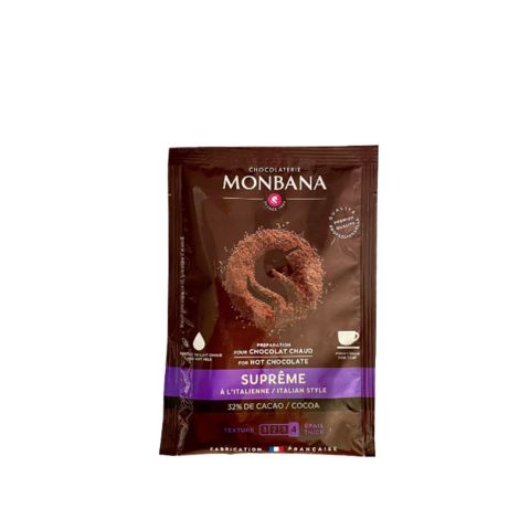 B2G_LEROS Horká čokoláda Monbana tmavá hustá porcovaná 50 ks/25g