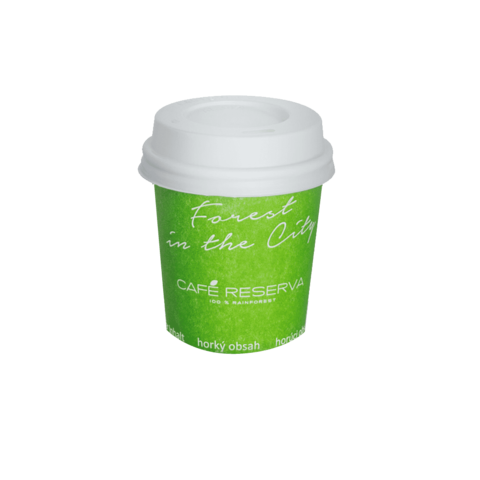B2G_LEROS Kelímek Reserva Eco cup Espresso (kompostovatelný) (Karton, 50 ks)