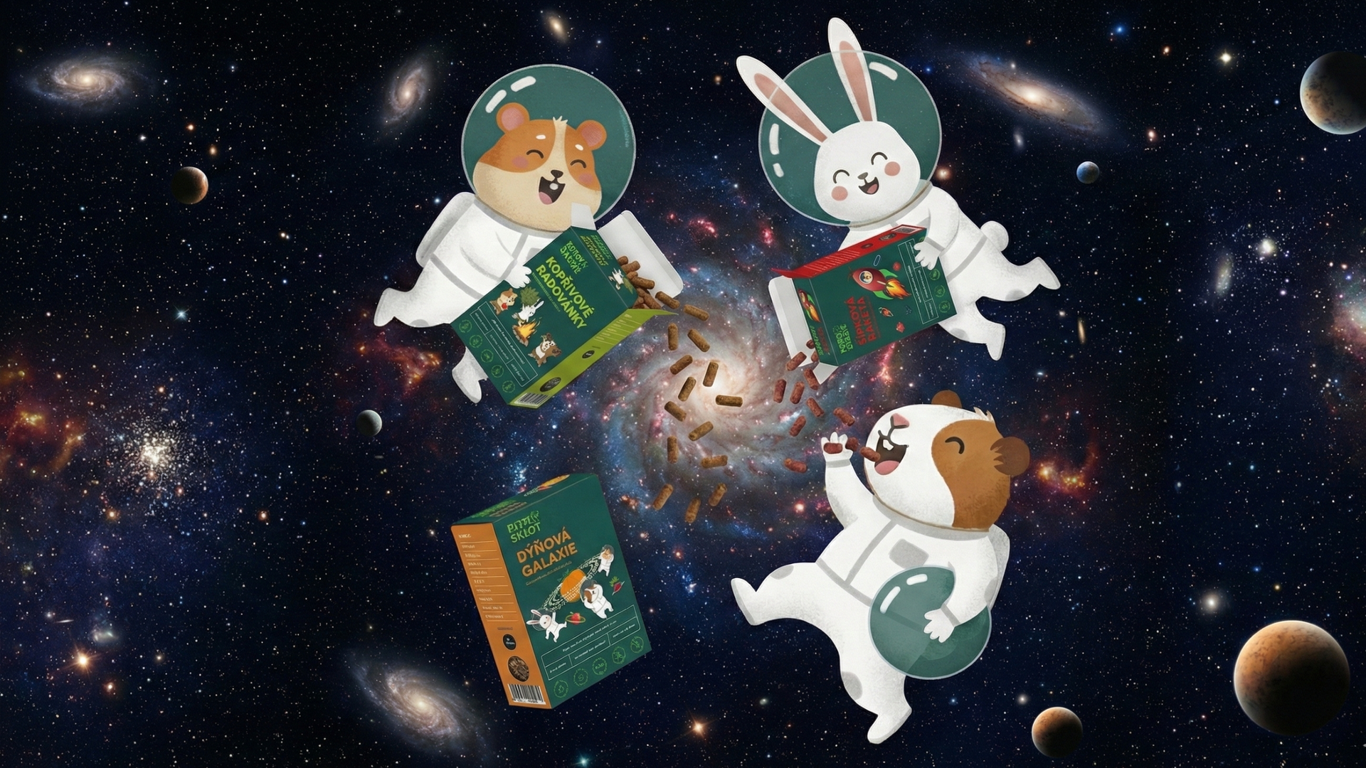 Vesmírná dobrota pro hlodavce