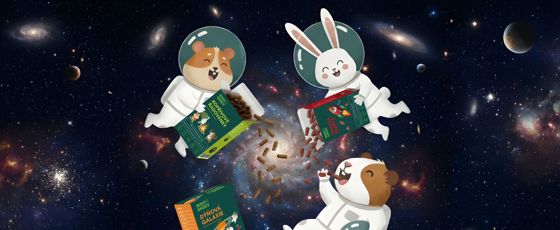 Vesmírná dobrota pro hlodavce