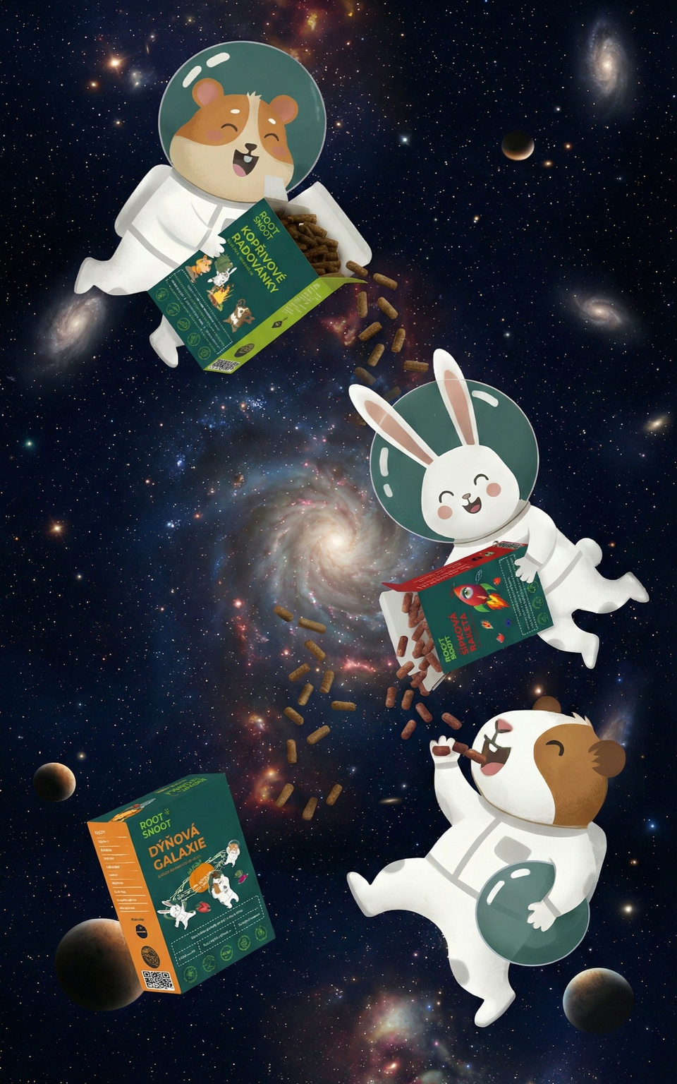 Vesmírná dobrota pro hlodavce